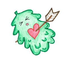 Mr. Okinawan lion dog & Mr. bitter gourd sticker #554101