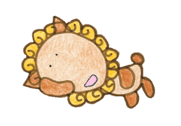 Mr. Okinawan lion dog & Mr. bitter gourd sticker #554107