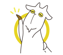 Yagi Be~e of goat's house sticker #554676