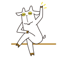 Yagi Be~e of goat's house sticker #554688