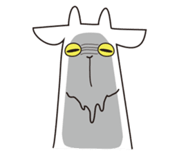 Yagi Be~e of goat's house sticker #554698