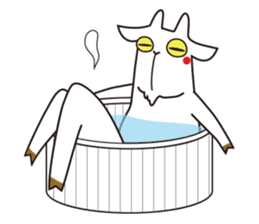 Yagi Be~e of goat's house sticker #554703