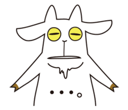 Yagi Be~e of goat's house sticker #554712