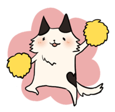 soothing cat HANACHAN sticker #554855
