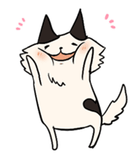 soothing cat HANACHAN sticker #554870