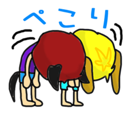 tarochan&takuchan sticker #555655