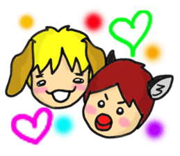 tarochan&takuchan sticker #555671