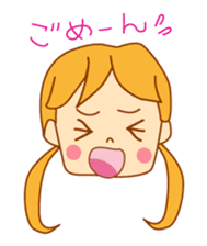 It is a female daily conversationSticker sticker #555769