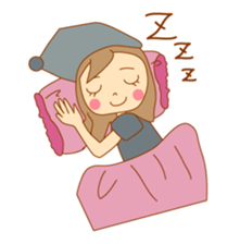 It is a female daily conversationSticker sticker #555783