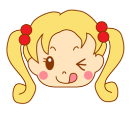 It is a female daily conversationSticker sticker #555786