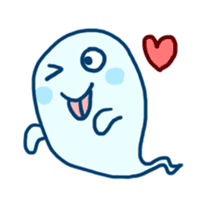 lonely ghost sticker #555794