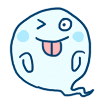 lonely ghost sticker #555801