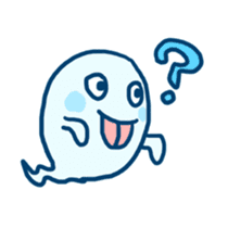 lonely ghost sticker #555803