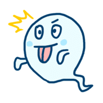lonely ghost sticker #555810
