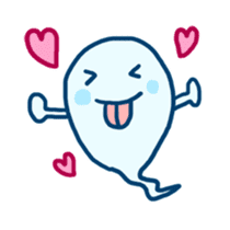 lonely ghost sticker #555820