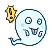 lonely ghost sticker #555825