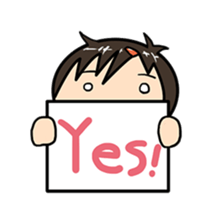 marriage girl "Ai-chan" sticker #555916