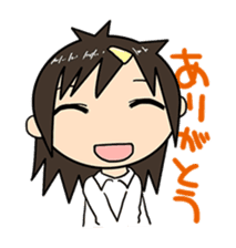 marriage girl "Ai-chan" sticker #555936