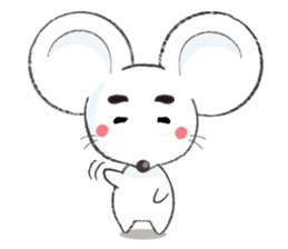 MAROMAYU mouse Sticker sticker #556234