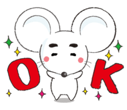 MAROMAYU mouse Sticker sticker #556266
