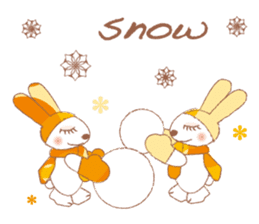funny bunny (English version) sticker #556479