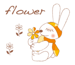 funny bunny (English version) sticker #556495