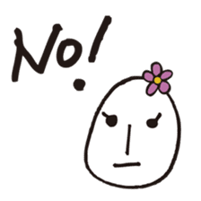 Lady-Tamako-boiled egg sticker #556733