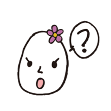 Lady-Tamako-boiled egg sticker #556734