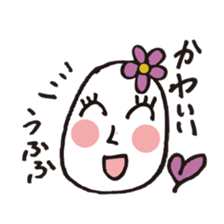 Lady-Tamako-boiled egg sticker #556739