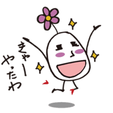 Lady-Tamako-boiled egg sticker #556740