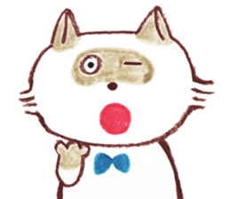 Tanuki-neko and Friends sticker #557315