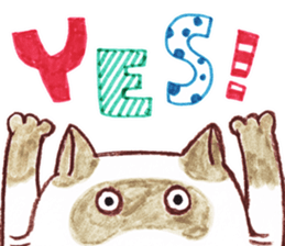 Tanuki-neko and Friends sticker #557346
