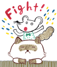 Tanuki-neko and Friends sticker #557352