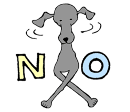 The Italian Greyhound festival! sticker #557567