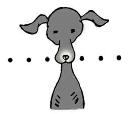 The Italian Greyhound festival! sticker #557579