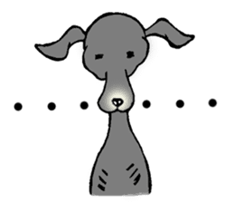 The Italian Greyhound festival! sticker #557579