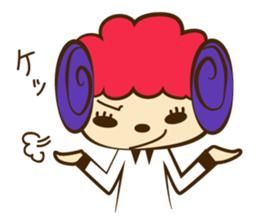 Sheep Goody two shoes sticker #557597