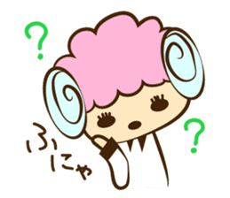 Sheep Goody two shoes sticker #557598