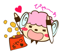 Sheep Goody two shoes sticker #557600