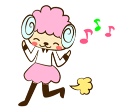 Sheep Goody two shoes sticker #557617