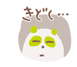 Colorful Panda sticker #557805