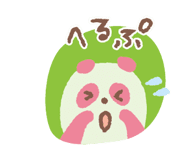 Colorful Panda sticker #557817