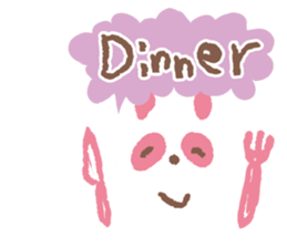 Colorful Panda sticker #557823