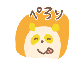 Colorful Panda sticker #557831