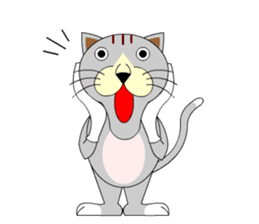 wild cat "Tashan" sticker #557950