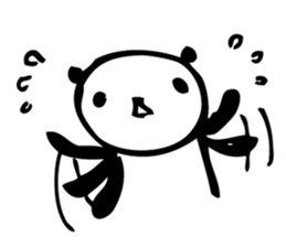 Every day of a panda sticker #558042