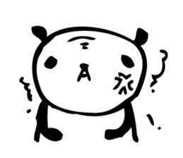 Every day of a panda sticker #558053