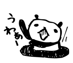 Every day of a panda sticker #558056