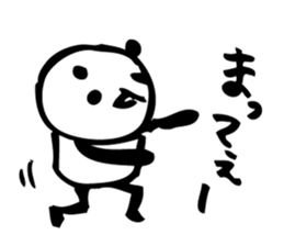 Every day of a panda sticker #558063