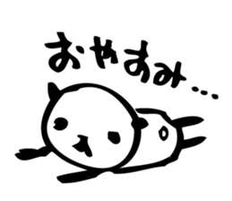 Every day of a panda sticker #558064